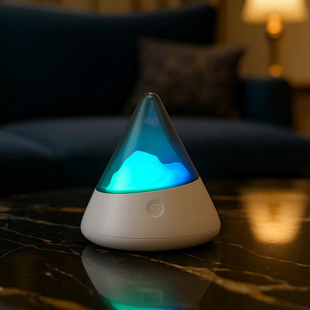 Wireless LED Iceberg Night Light - Modern Design For Relaxed Lighting